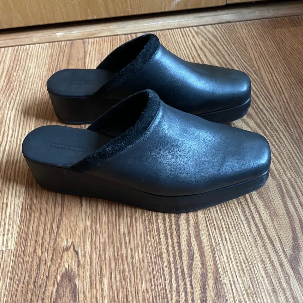 Rachel Comey Black Auder Platform Clog sz 8.5